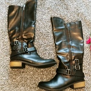 Wide calf boots
